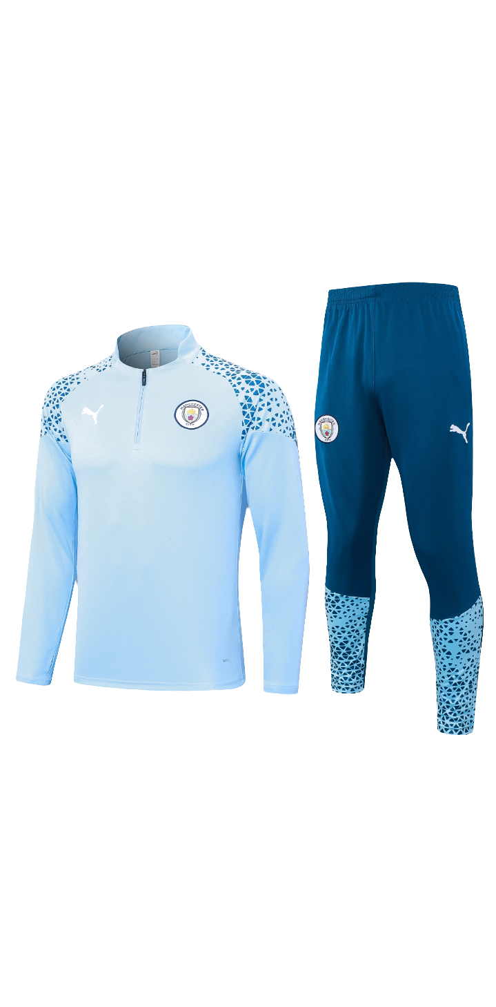 מנצסטר סיטי 24 טרנינג תכלת לאימון